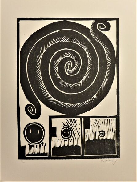 Pierre Alechinsky, ‘Spirale I’, 1970