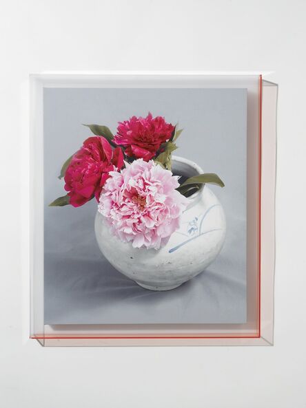 Hee Jeong Jang, ‘Arrangement in Pink, grey, white’, 2015