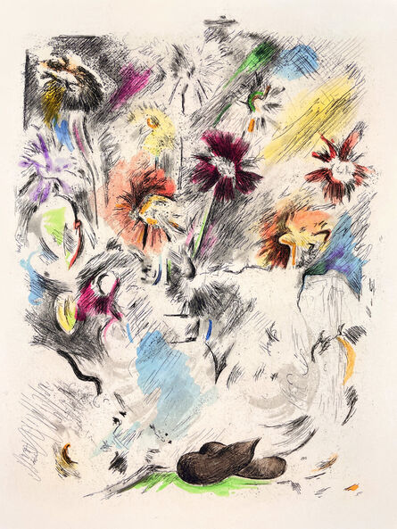 Richard Hamilton, ‘Multicolored flower-piece’, 1974
