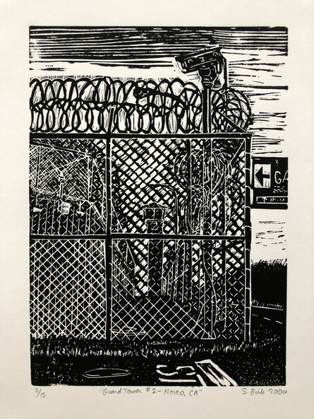Sandow Birk, ‘Prisonation: Guard Tower #2, Norco, CA’, 2000