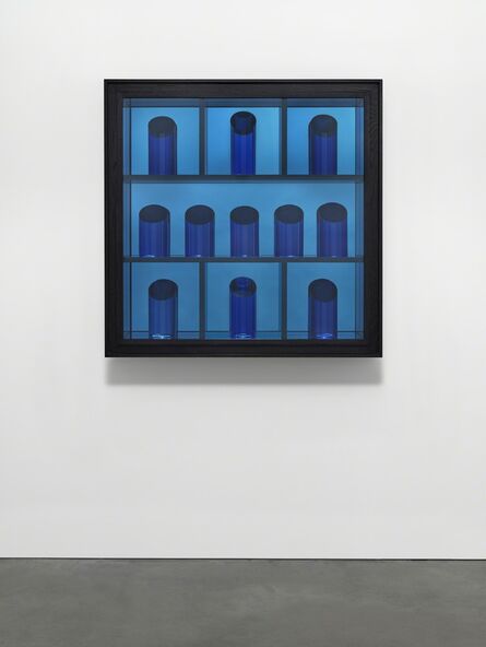 Josiah McElheny, ‘Blue Prism Painting XIII’, 2018