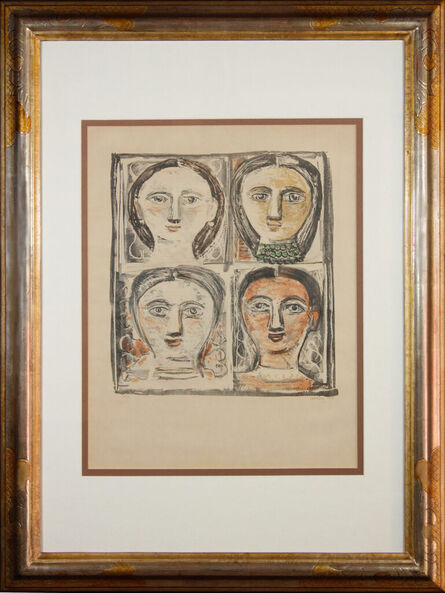 Massimo Campigli, ‘Quattro donne’, 1949