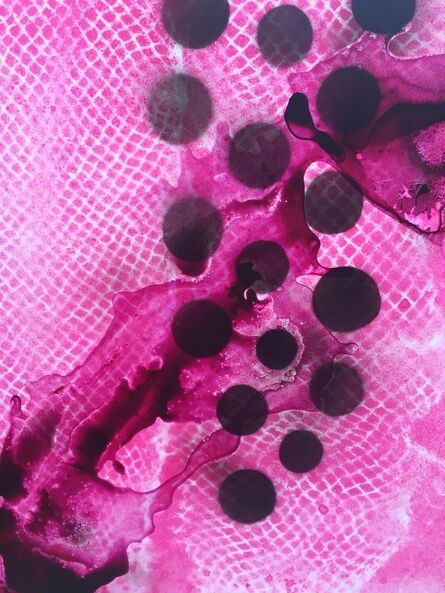 Linda Celestian, ‘Orchid Spill’, 2017