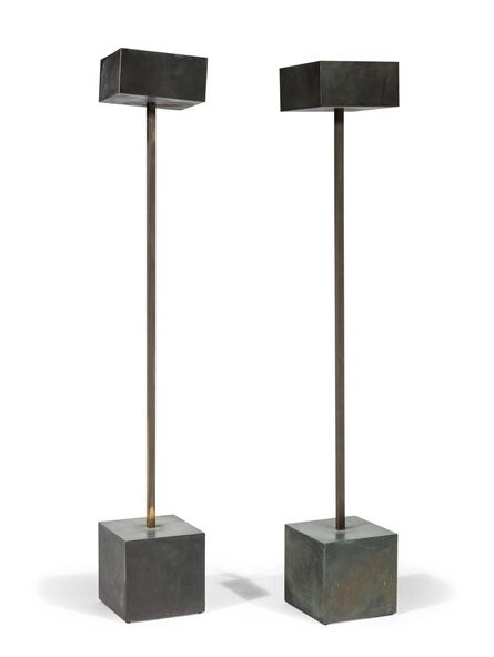 Robert Graham, ‘Pair of Unique Standing Lamps’, circa 1983