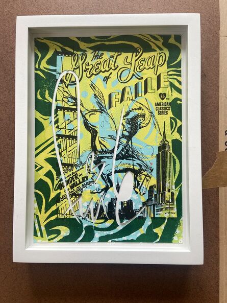 FAILE, ‘The Great Leap in Green’, 2024