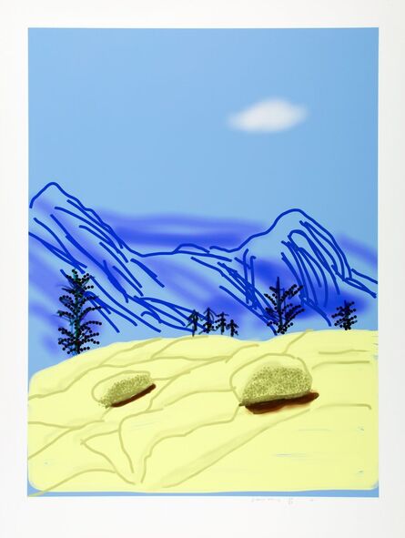 David Hockney, ‘Untitled No. 24, from The Yosemite Suite’, 2010