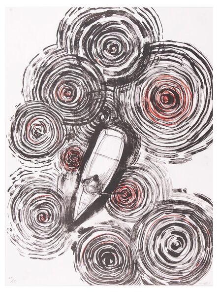 Chiharu Shiota, ‘Sailing in the Sky’, 2020