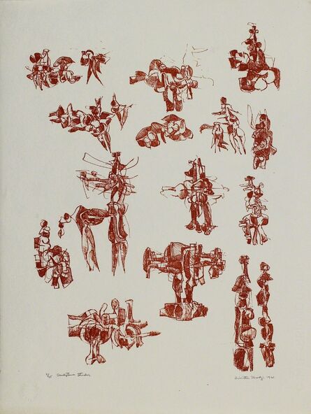 Dimitri Hadzi, ‘Sculpture Studies V’, 1961