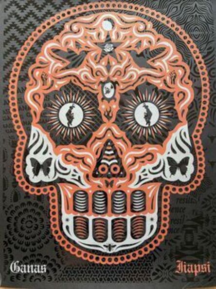 Ernesto Yerena, ‘Yaqui Day of the Dead (Copper Silver)’, 2020