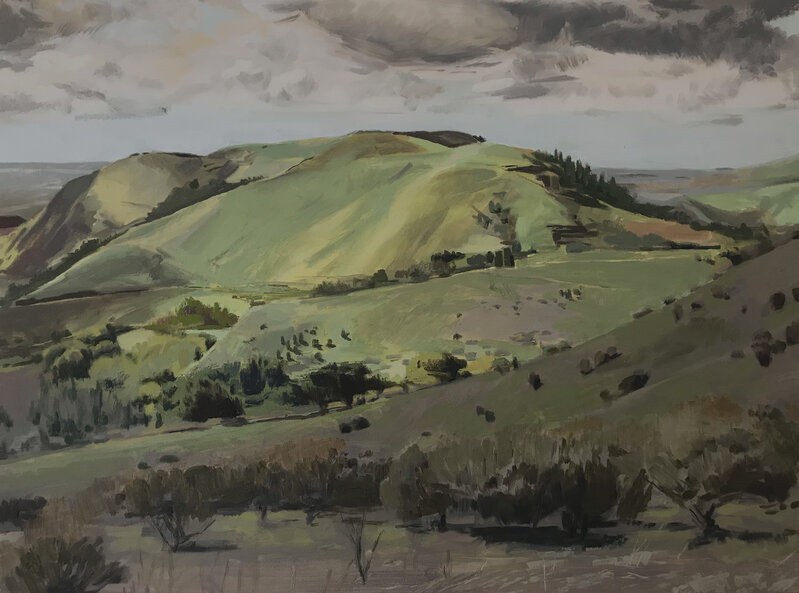 Sean Keelan, ‘Ohlone Land’, 2020, Painting, Oil painting on cradled panel, Kala Art Institute