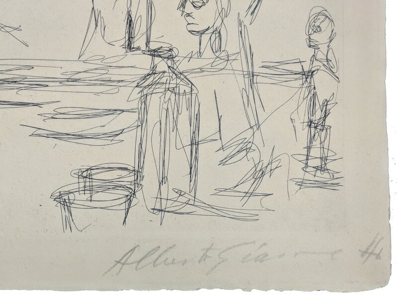 Alberto Giacometti, ‘SCULPTURES DANS L'ATELIER’, 1964, Print, ETCHING, Gallery Art