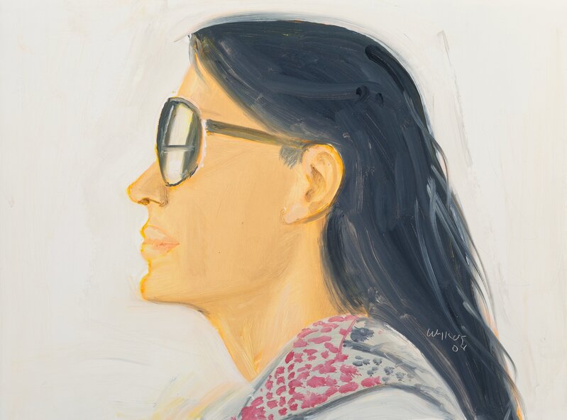 Alex Katz, ‘Untitled (Carmen)’, 2008, Painting, Oil on board, Heritage Auctions