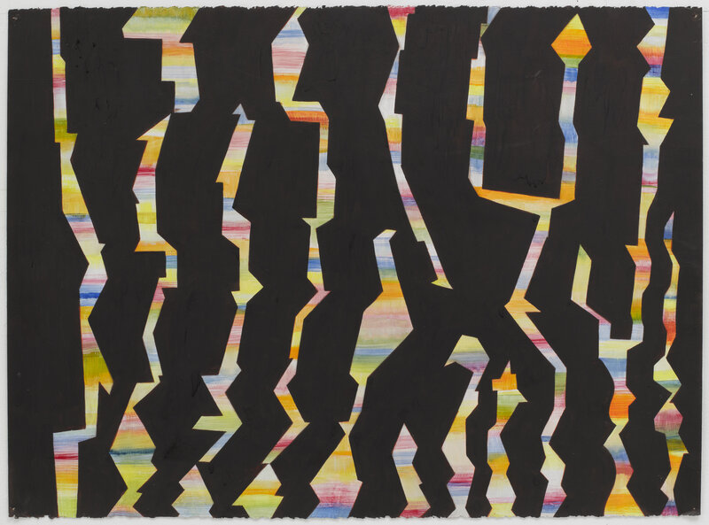 Thomas Nozkowski, ‘Untitled (L-50)’, 2014, Drawing, Collage or other Work on Paper, Oil on paper, Pace Gallery