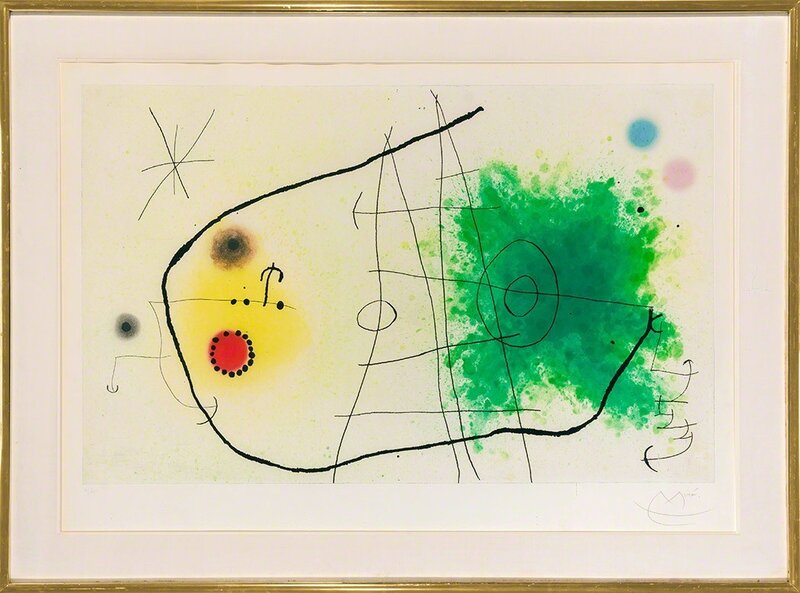 Joan Miró, ‘Partie De Campagne I (D. 430)’, 1967, Print, Color etching and aquatint, Doyle