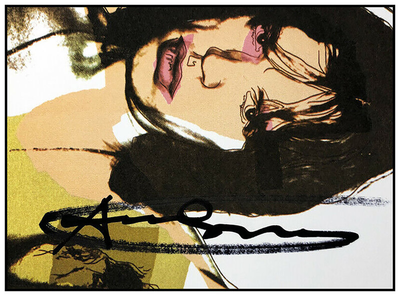 Andy Warhol, ‘Mick jagger (Invitation)’, 1975, Ephemera or Merchandise, Offset Color Lithograph, Original Art Broker