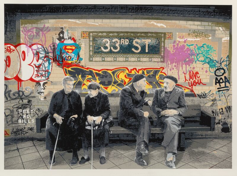 Mr. Brainwash, ‘33rd Street’, 2009, Print, Screenprint in colors on wove paper, Heritage Auctions