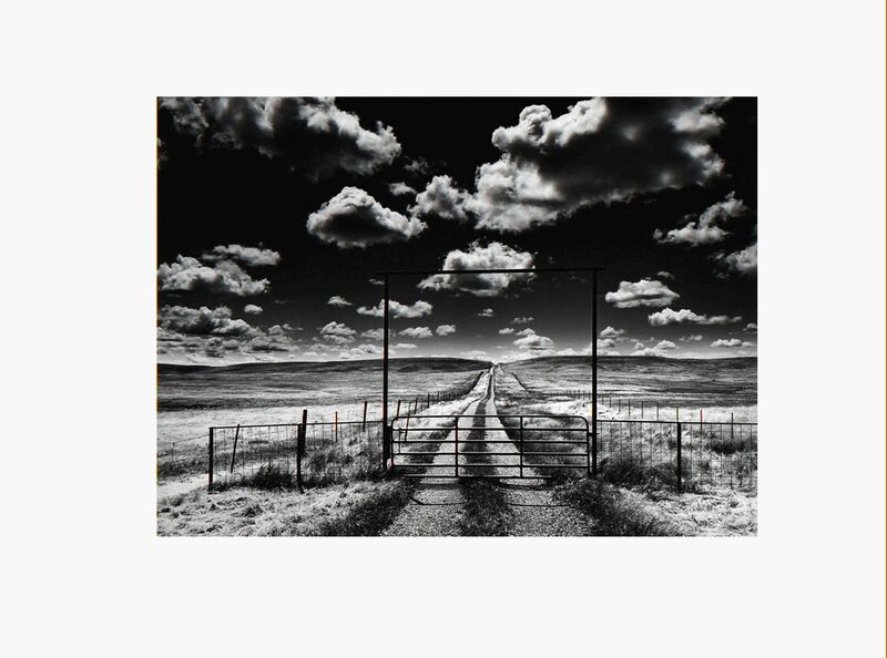 Roman Loranc, ‘Private Road with Clouds’, 1993, Photography, Silver Gelatin Print, Weston Gallery