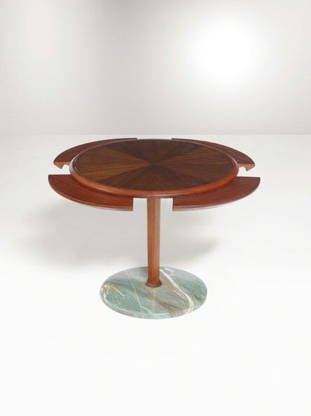 ‘A low table with a marble base and a wooden structure’, 1940 ca.