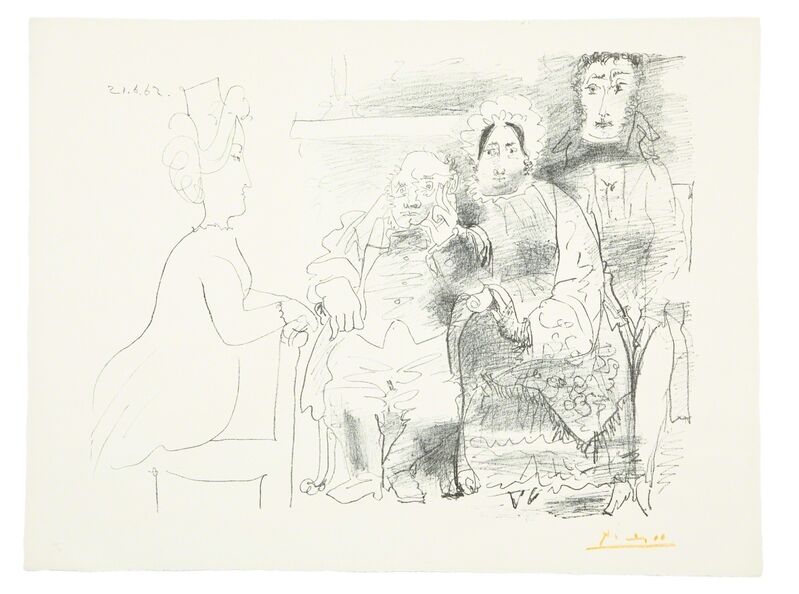 Pablo Picasso, ‘Portrait de Famille (Bloch 1030)’, 1962, Print, Lithograph on Arches paper, Forum Auctions