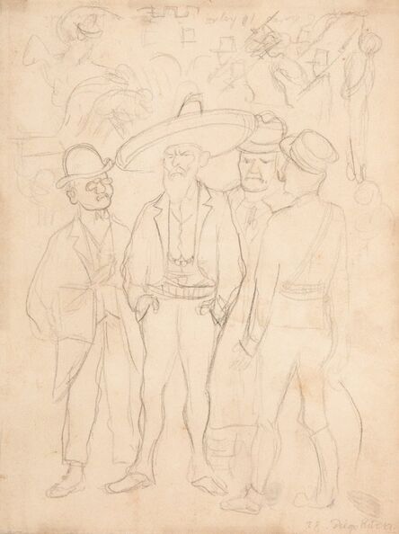 Diego Rivera, ‘Los revolucionarios’, 1928