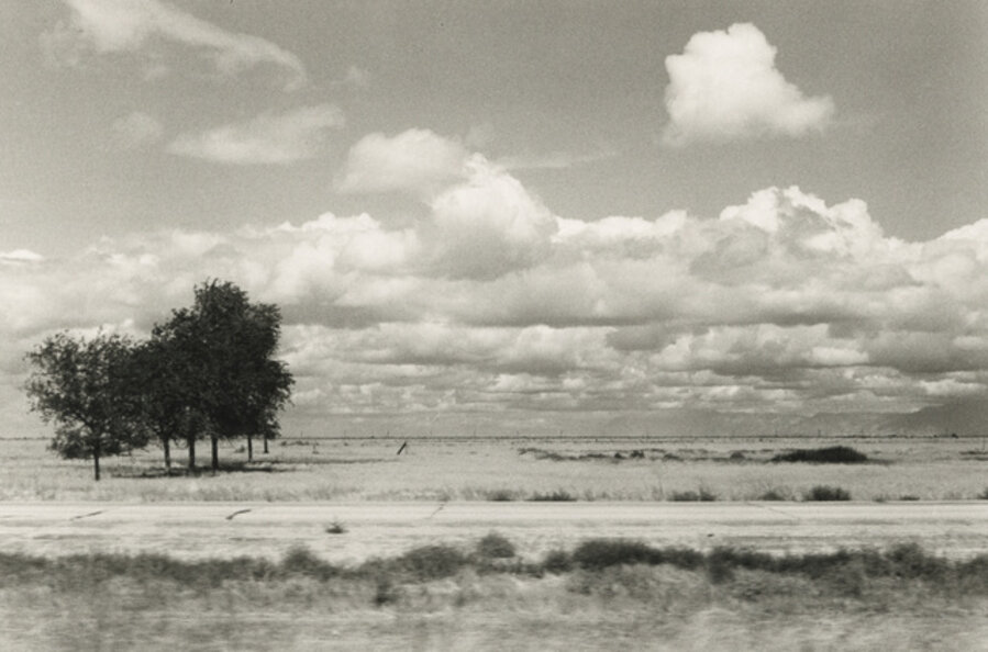 Trees and Clouds,Utah, from Auto Landscapes