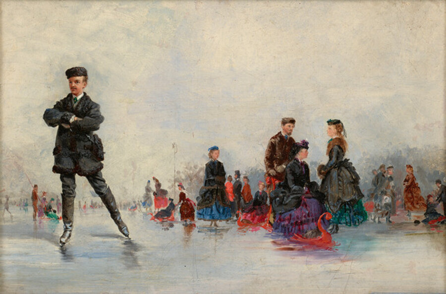 The Skating Party, Paris