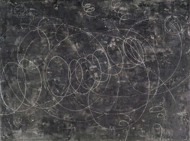 Elizabeth Harris, ‘Dark Matter III’, 2014, Mixed Media, Encaustic, graphite and marble dust on panel, Clark Gallery