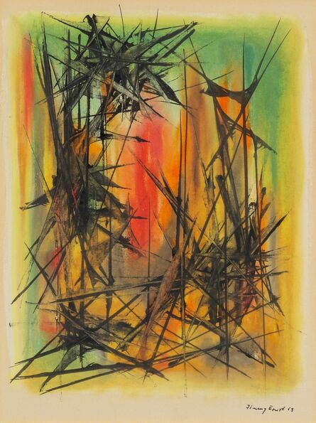 Jimmy Ernst, ‘Landscape Variation #11’, 1963