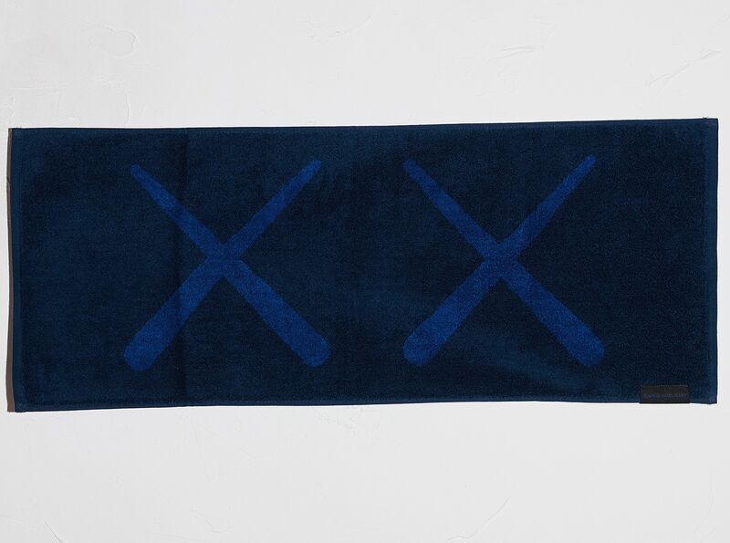 KAWS, ‘Holiday Towel (Navy)’, 2018, Textile Arts, Towel, Artree