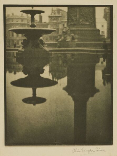 Alvin Langdon Coburn, ‘Trafalgar Square from Beneath Nelson's Column’, c.1900-9