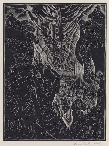 Leon Underwood, ‘Bird and Fish’, 1927