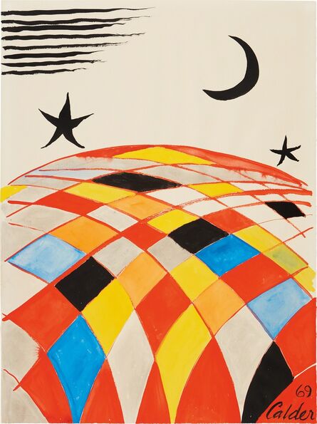Alexander Calder, ‘Map Mondo’, 1969