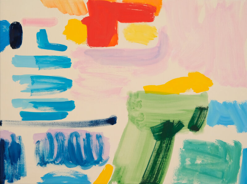 Tim Braden, ‘Prussian, Green, Yellow, Cadmium Orange on Pink’, 2019, Painting, Oil on canvas, Frestonian Gallery