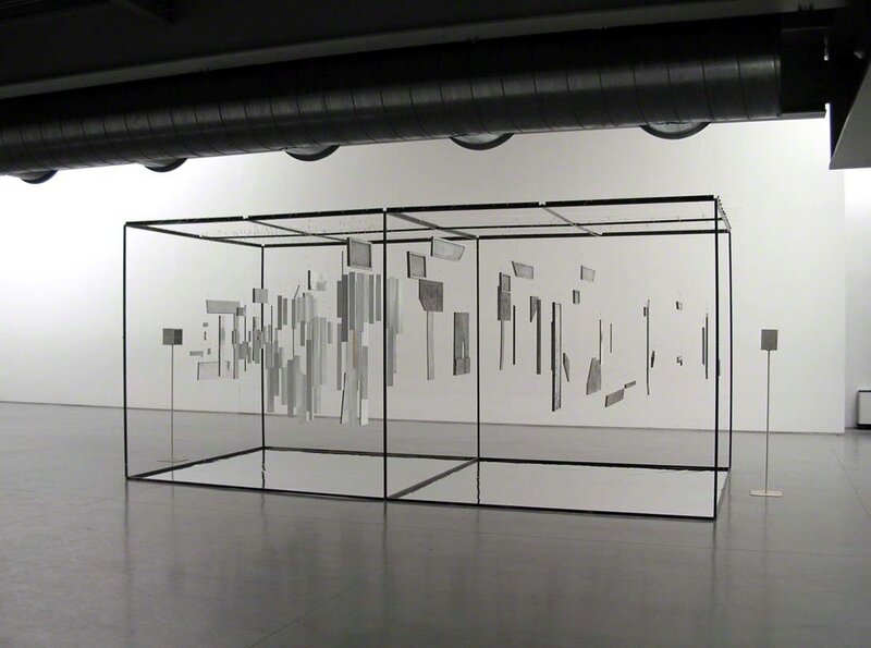 Paolo Cavinato, ‘Annunciazione’, 2008, Installation, Metal cage, paper, nylon, pvc mirror, The Flat - Massimo Carasi