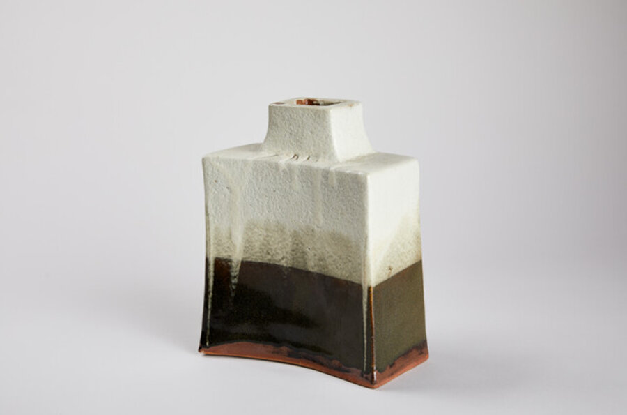 Kakeai-yu (Double Glaze) Bottle Vase