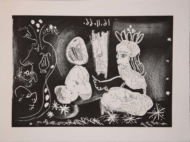 Pablo Picasso, ‘Le Cocu Magnifique’, 1968, Print, Etching on paper., Wallector