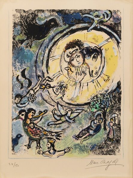 Marc Chagall, ‘The Magic Flute III’, 1972