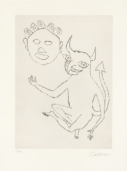 Alexander Calder, ‘SANTA CLAUS’, 1974