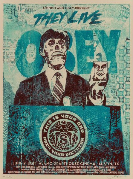 Shepard Fairey, ‘They Live 2’, 2011