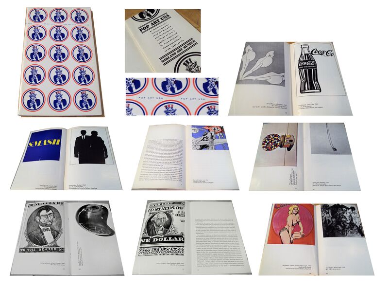 Andy Warhol, ‘"POP ART USA", 1963,  Exhibition Catalogue, Oakland Art Museum/California College of Arts & Crafts’, 1963, Ephemera or Merchandise, Lithograph on paper, VINCE fine arts/ephemera