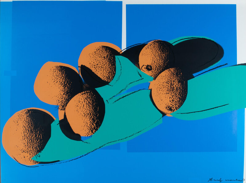 Andy Warhol, ‘Cantaloupes I (FS II.201), from the Portfolio “Space Fruit: Still Lifes” ’, 1979, Print, Screenprint, Frank Fluegel Gallery