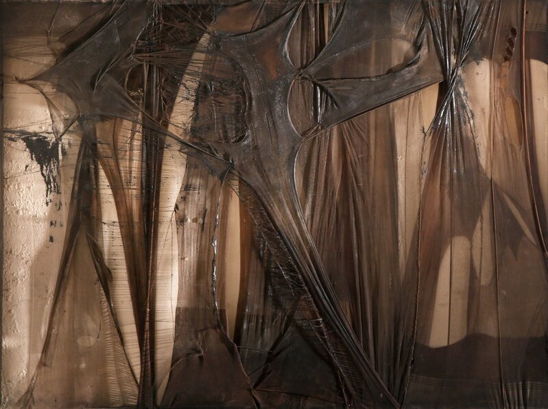 Noemi Di Benedetto, ‘Transparencias’, 1963, Mixed Media, Assemblage with tights, Roldan Moderno