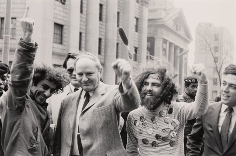 Hoffman, Dellinger, Rubin, Lefcourt, Federal Courthouse March 22nd
