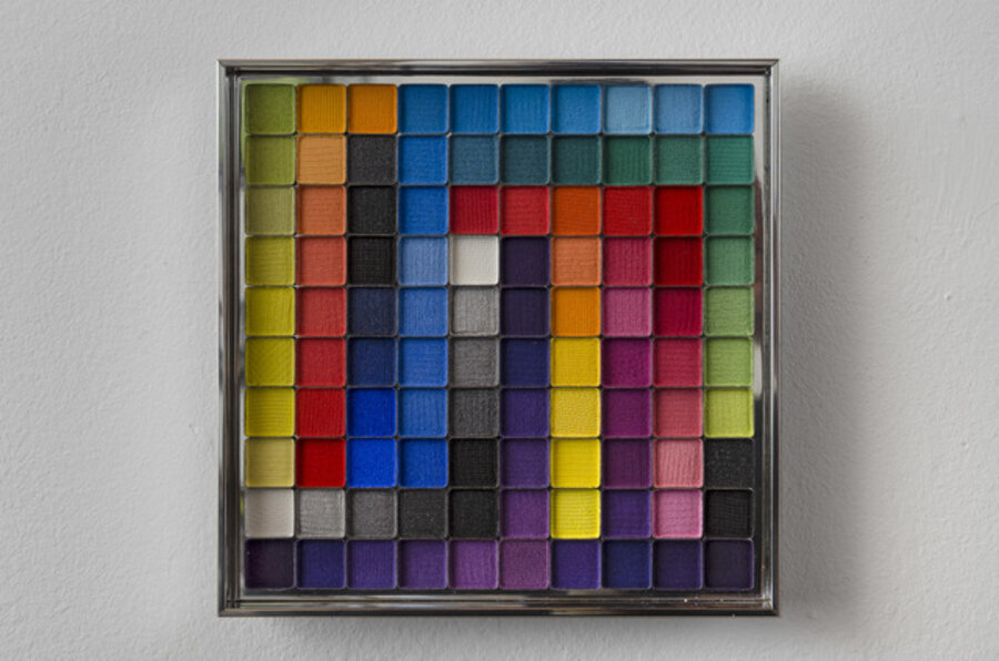 Untitled (Color Computation: Yellow, Red, Blue, Purple)