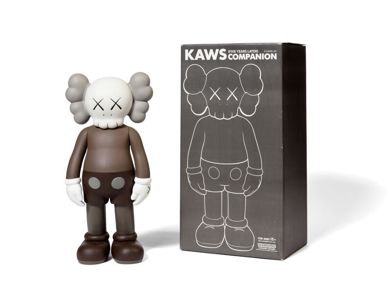 KAWS, ‘FIVE YEARS LATER COMPANION (Brown)’, 2004, Sculpture, Painted cast vinyl, DIGARD AUCTION