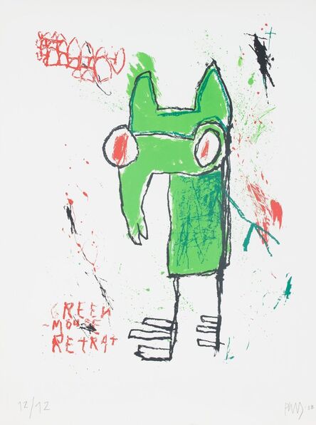Edgar Plans, ‘Green Mouse Retrat’, 2008