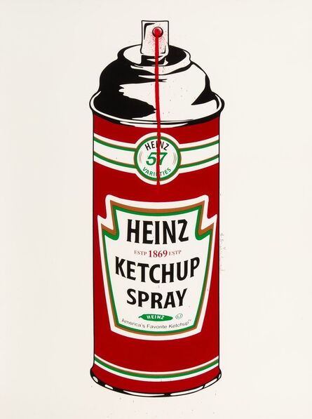 Mr. Brainwash, ‘Heinz Ketchup Spray’, 2010