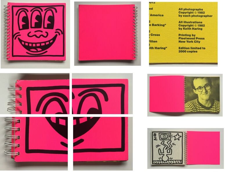 Keith Haring, ‘"Keith Haring", 1982, RARE FIRST EDITION of 2000, Tony Shafrazi Exhibition Catalogue’, 1982, Ephemera or Merchandise, Lithograph on paper, VINCE fine arts/ephemera