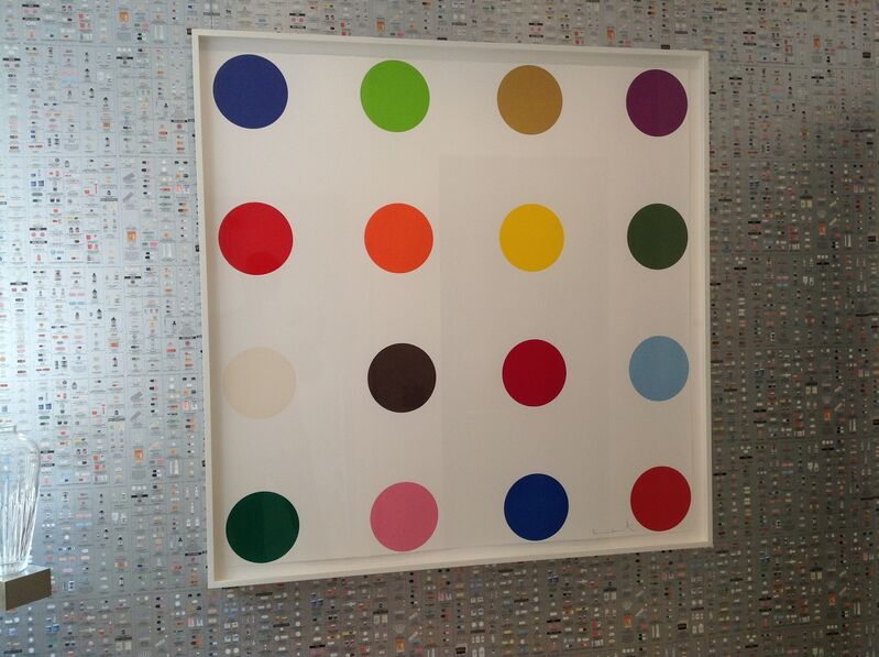 Damien Hirst, ‘Cocarboxylase’, 2010, Print, Ink, paper, pencil, Artificial Gallery