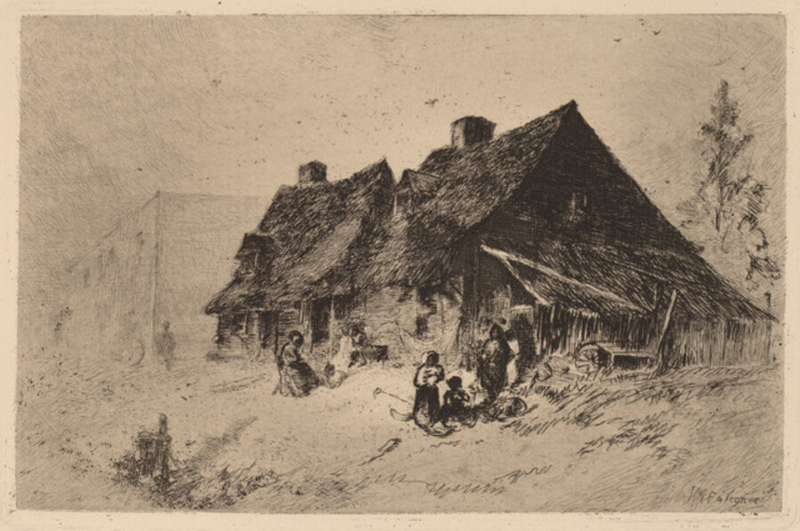 Negro Huts at Wilmington